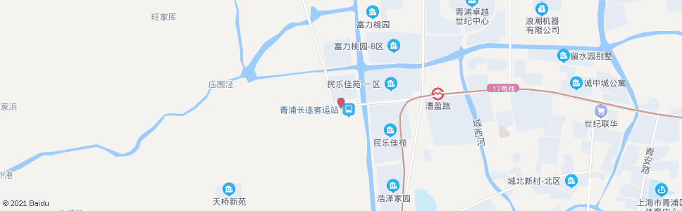 上海盈港路青赵公路_公交站地图_上海公交_妙搜公交查询2025