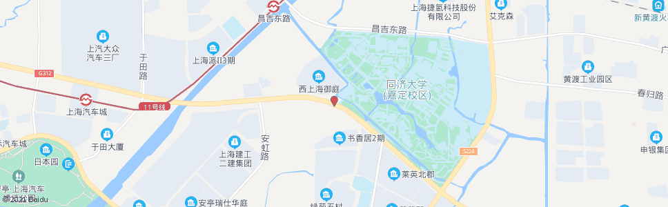 上海曹安公路23号桥_公交站地图_上海公交_妙搜公交查询2025