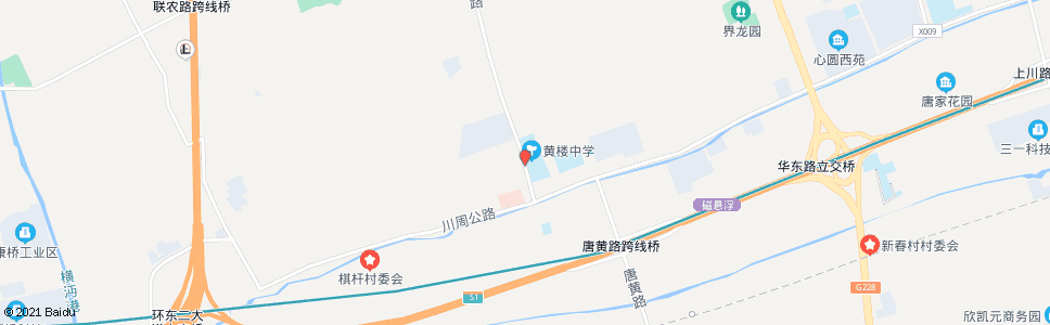 上海栏学路乐丰路(黄楼中学)_公交站地图_上海公交_妙搜公交查询2024