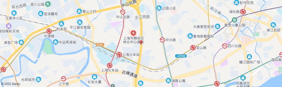 上海中兴路共和新路_公交站地图_上海公交_妙搜公交查询2025