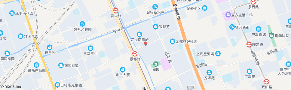 上海银都路沪闵路_公交站地图_上海公交_妙搜公交查询2025