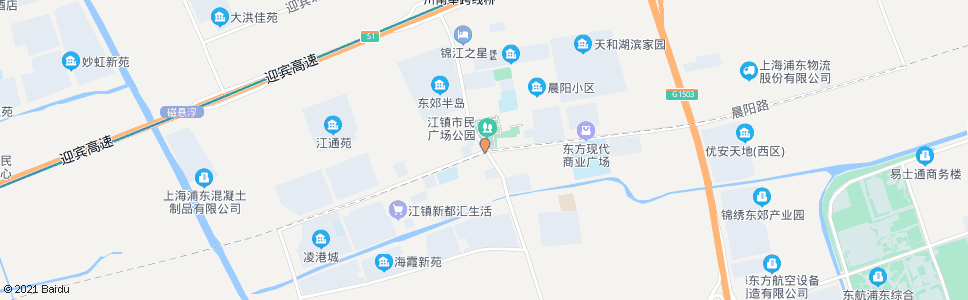 上海晨阳路川南奉公路_公交站地图_上海公交_妙搜公交查询2025