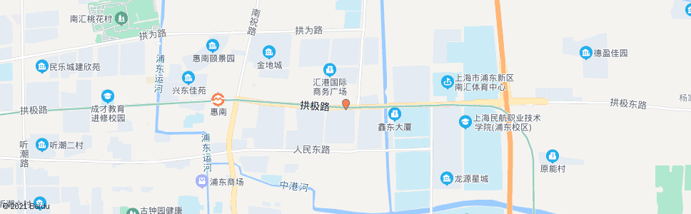 上海拱极路川南奉公路_公交站地图_上海公交_妙搜公交查询2024