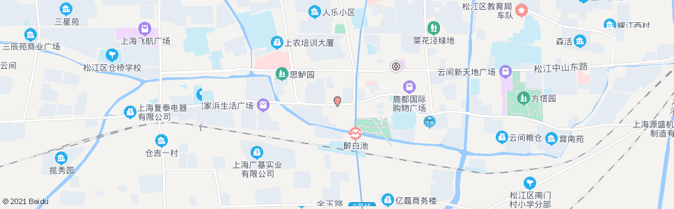 上海松汇路人民南路_公交站地图_上海公交_妙搜公交查询2025