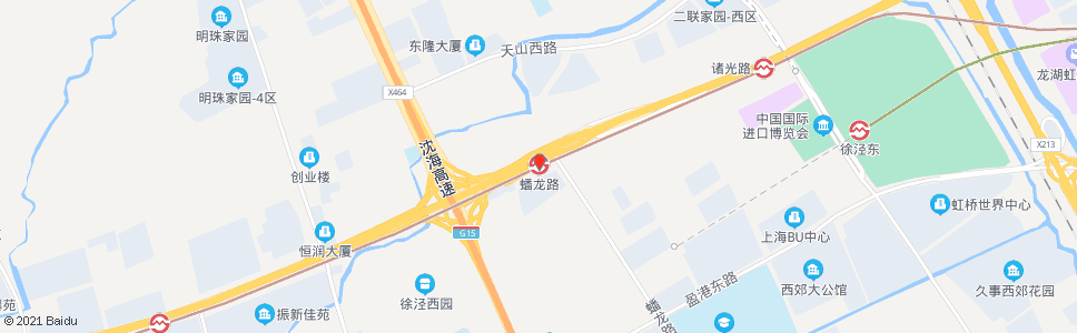 上海华徐公路蟠龙中路_公交站地图_上海公交_妙搜公交查询2025