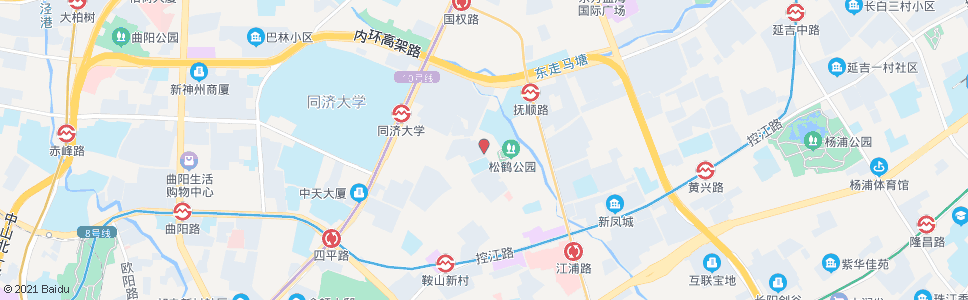 上海铁岭路抚顺路_公交站地图_上海公交_妙搜公交查询2025