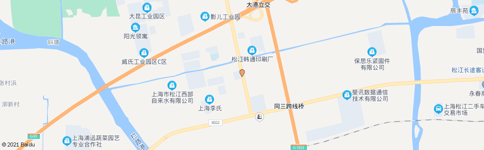 上海昆港公路港业路_公交站地图_上海公交_妙搜公交查询2025