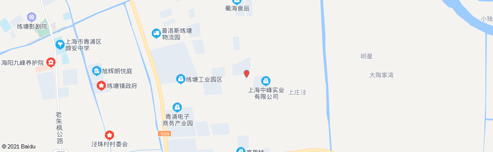 上海章练塘路朱枫公路(招呼站)_公交站地图_上海公交_妙搜公交查询2025