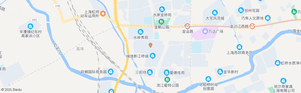 上海金耀南路鹤芳路_公交站地图_上海公交_妙搜公交查询2025