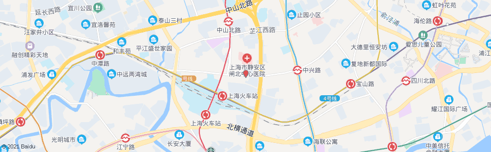 上海中兴路长兴路_公交站地图_上海公交_妙搜公交查询2025