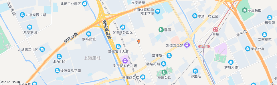 上海西环路莘沥路_公交站地图_上海公交_妙搜公交查询2025