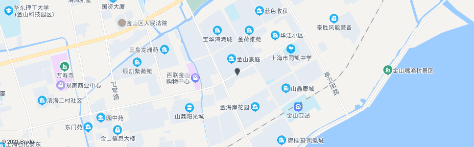 上海卫清东路卫阳南路_公交站地图_上海公交_妙搜公交查询2025