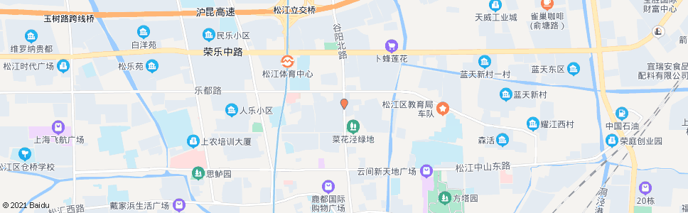 上海乐都路谷阳北路_公交站地图_上海公交_妙搜公交查询2025