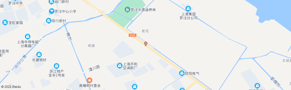 上海北蕰川路潘川路_公交站地图_上海公交_妙搜公交查询2025