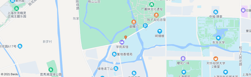 上海广富林路三新路_公交站地图_上海公交_妙搜公交查询2025