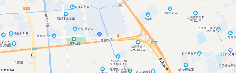 上海华隆路新府中路_公交站地图_上海公交_妙搜公交查询2025