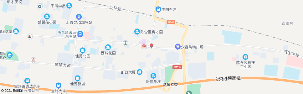 宝鸡新华书店_公交站地图_宝鸡公交_妙搜公交查询2024