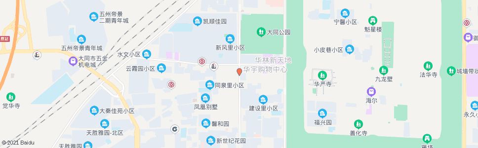 大同云中路清远西街口_公交站地图_大同公交_妙搜公交查询2025