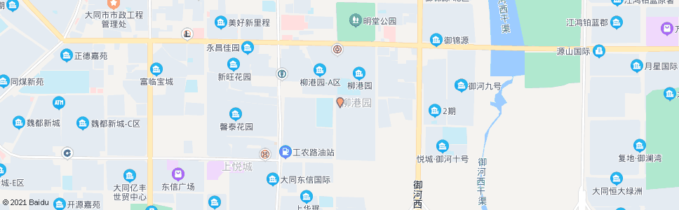 大同柳港园C区_公交站地图_大同公交_妙搜公交查询2025