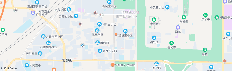 大同迎泽街_公交站地图_大同公交_妙搜公交查询2024