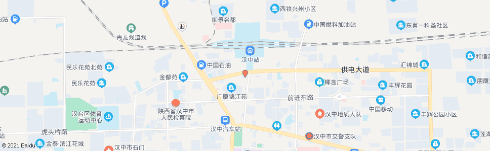 汉中金江大酒店_公交站地图_汉中公交_妙搜公交查询2024