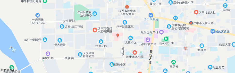 汉中中心医院_公交站地图_汉中公交_妙搜公交查询2025