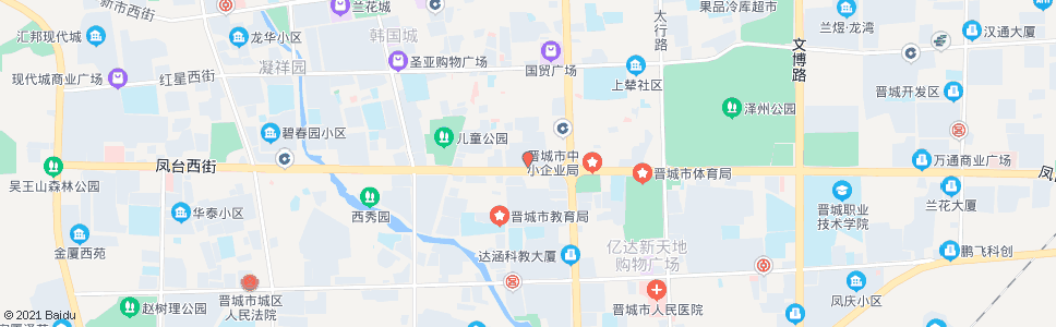 晋城小十字_公交站地图_晋城公交_妙搜公交查询2024