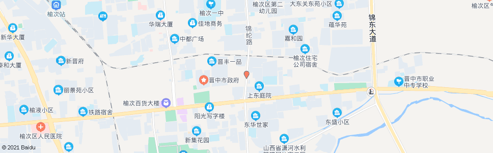 晋中岭东小区_公交站地图_晋中公交_妙搜公交查询2024