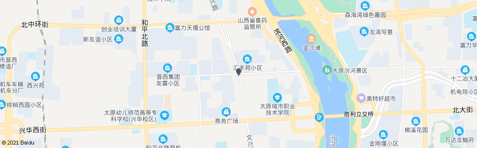 太原文兴路兴华北街口_公交站地图_太原公交_妙搜公交查询2024