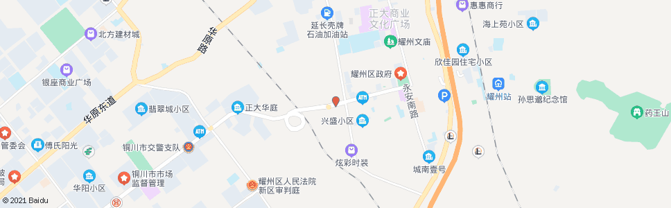 铜川锦阳路十字_公交站地图_铜川公交_妙搜公交查询2024