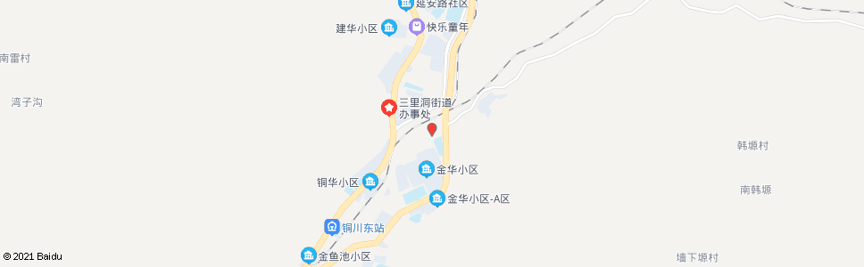 铜川青年路(小街)_公交站地图_铜川公交_妙搜公交查询2024