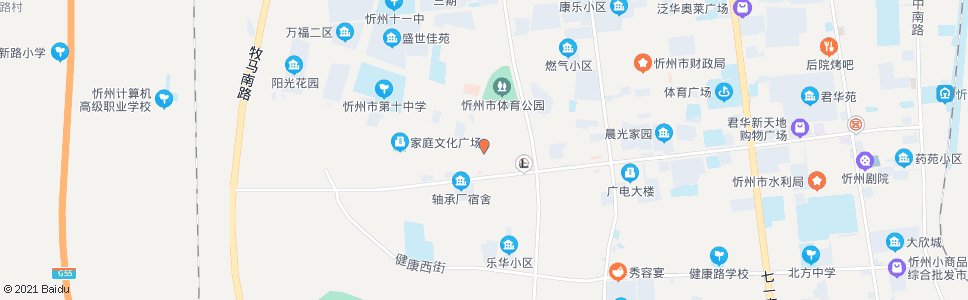 忻州九源新村_公交站地图_忻州公交_妙搜公交查询2025