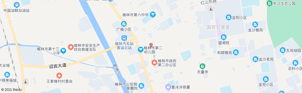 榆林东洲世纪大酒店_公交站地图_榆林公交_妙搜公交查询2024