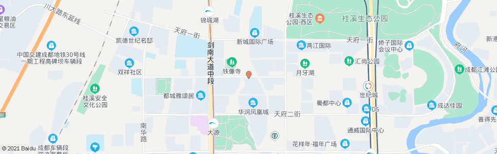 成都盛邦街中_公交站地图_成都公交_妙搜公交查询2025