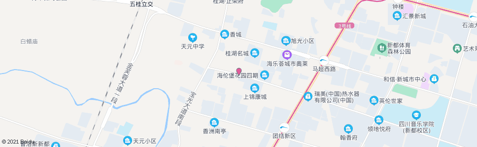 成都天元路一段_公交站地图_成都公交_妙搜公交查询2025