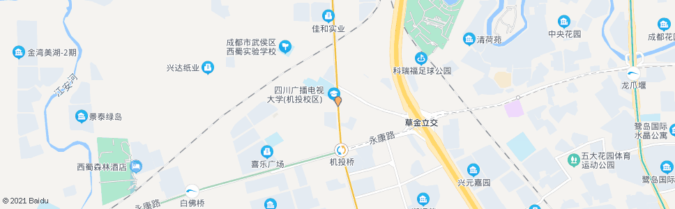 成都武青北路_公交站地图_成都公交_妙搜公交查询2025