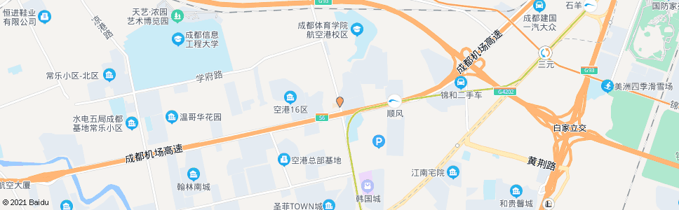 成都文昌路机场路口_公交站地图_成都公交_妙搜公交查询2025