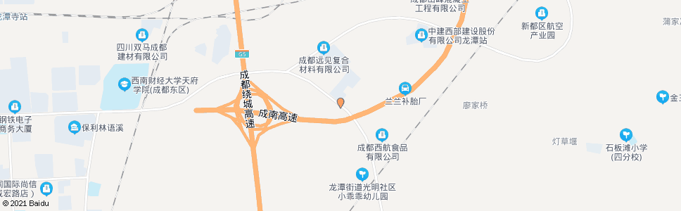 成都建院路口_公交站地图_成都公交_妙搜公交查询2025