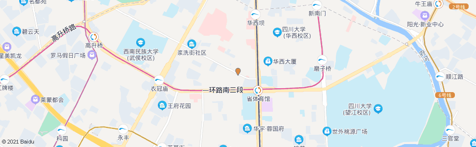 成都金陵横路_公交站地图_成都公交_妙搜公交查询2025