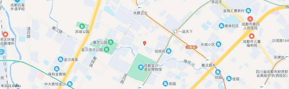 成都黄苑街黄忠路口_公交站地图_成都公交_妙搜公交查询2025