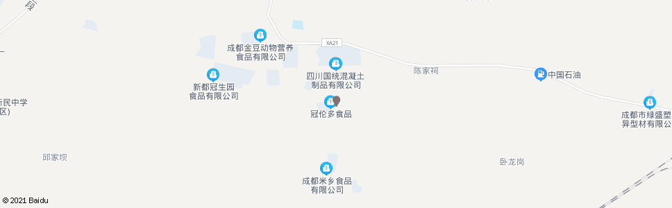 成都深水村_公交站地图_成都公交_妙搜公交查询2025