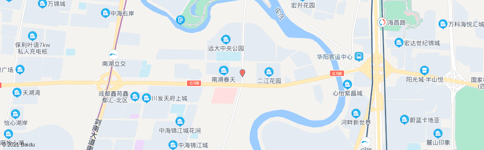 成都南湖大道站华路口_公交站地图_成都公交_妙搜公交查询2025