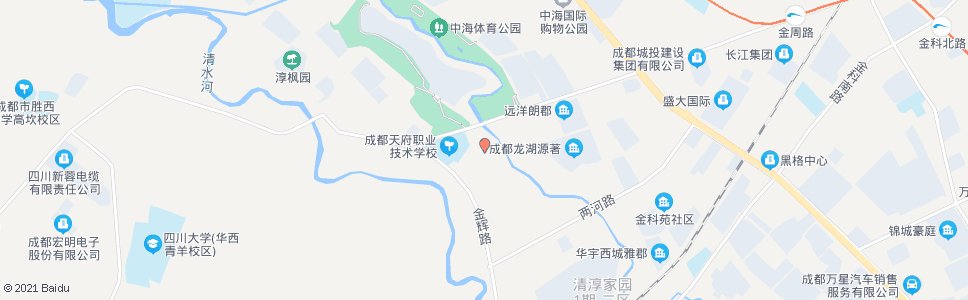 成都淳清路_公交站地图_成都公交_妙搜公交查询2025