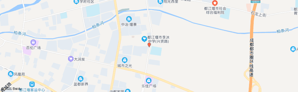 成都永安大道兴贤路口_公交站地图_成都公交_妙搜公交查询2025