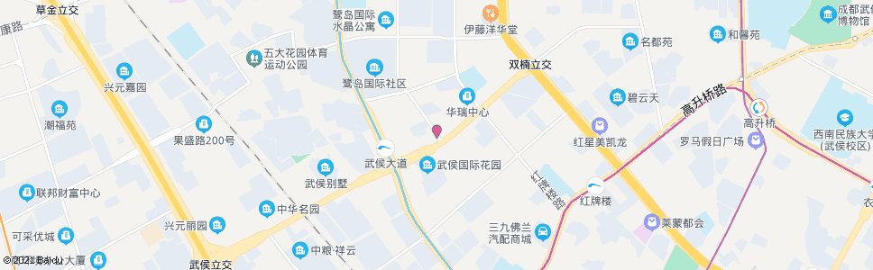 成都双丰路_公交站地图_成都公交_妙搜公交查询2025