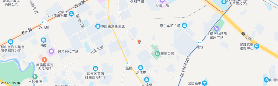 成都福锦路一段南_公交站地图_成都公交_妙搜公交查询2025