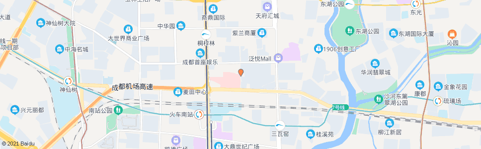 成都长寿南路_公交站地图_成都公交_妙搜公交查询2025