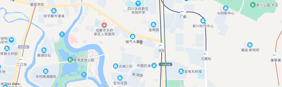 成都二江路二段_公交站地图_成都公交_妙搜公交查询2025