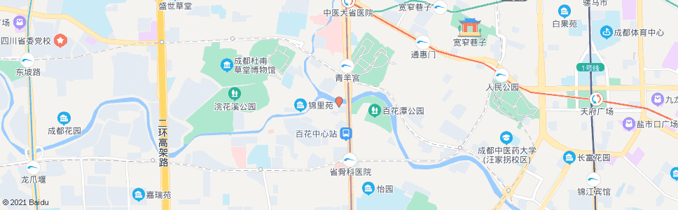 成都望仙场街_公交站地图_成都公交_妙搜公交查询2025