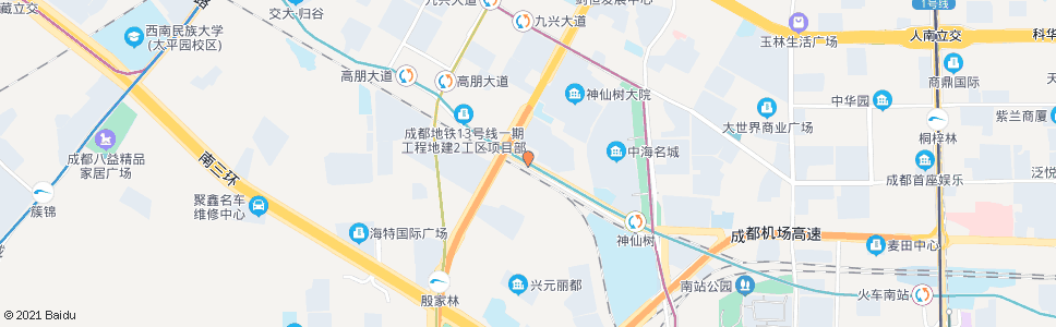 成都紫瑞大道创业路口_公交站地图_成都公交_妙搜公交查询2025